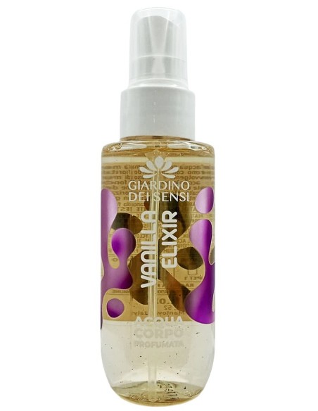 giardino dei sensi acqua corpo profumata - 100ml - vanilla elixir: tuttocasashop.live: igiene e cura della persona