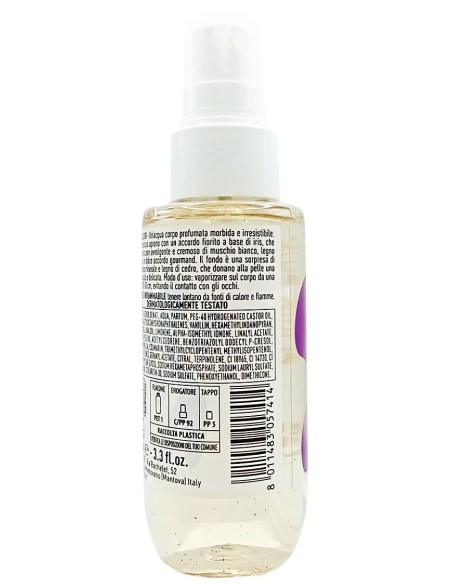 giardino dei sensi acqua corpo profumata - 100ml - vanilla elixir: tuttocasashop.live: igiene e cura della persona