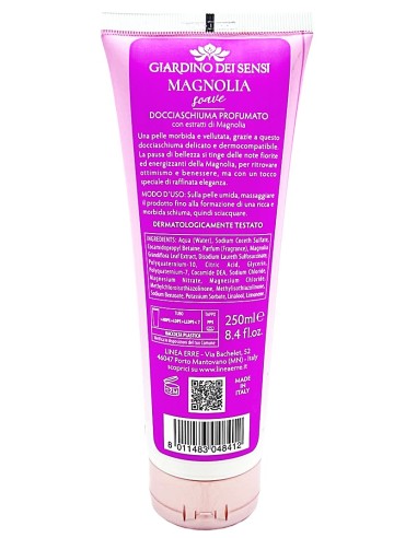 giardino dei sensi docciaschiuma 250ml - profumato - magnolia: tuttocasashop.live: igiene e cura della persona