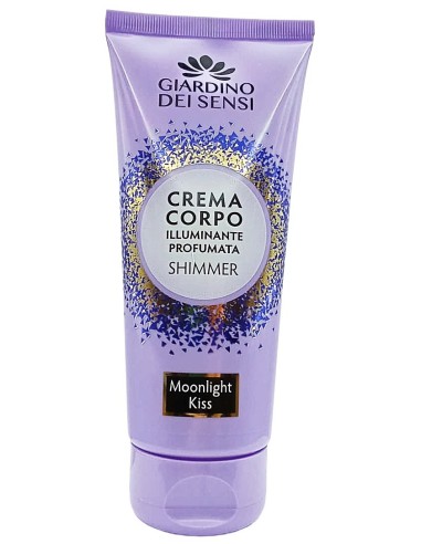 giardino dei sensi crema corpo illuminante shimmer - 200ml - moonlight kiss: tuttocasashop.live: igiene e cura della persona