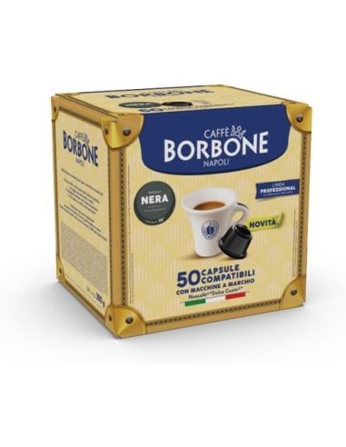 borbone miscela nera - caffe' 50 capsule - compatibili nescafe' dolce gusto: tuttocasashop.live: altro - bazar