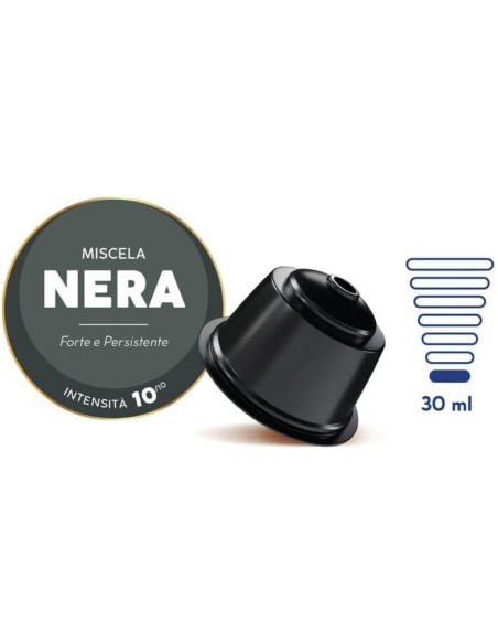 borbone miscela nera - caffe' 50 capsule - compatibili nescafe' dolce gusto: tuttocasashop.live: altro - bazar