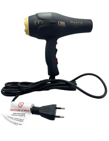 retro' upgrade phon asciugacapelli professionale 2100w - 2 becchi diffusori: tuttocasashop.live: altro - bazar