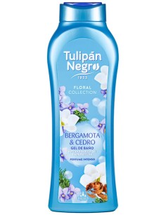 tulipan negro bagnoschiuma - 650ml - bergamotto e cedro: tuttocasashop.live: igiene e cura della persona
