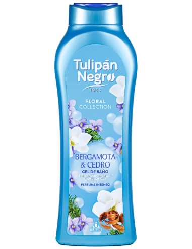 tulipan negro bagnoschiuma - 650ml - bergamotto e cedro: tuttocasashop.live: igiene e cura della persona