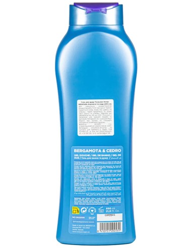 tulipan negro bagnoschiuma - 650ml - bergamotto e cedro: tuttocasashop.live: igiene e cura della persona