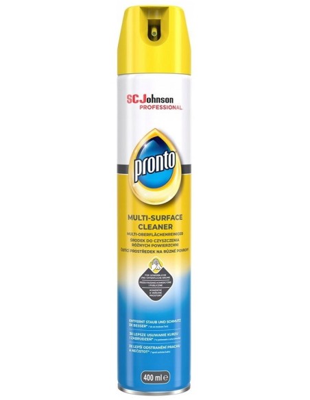 pronto spray 400ml - multi surface cleaner - detergente multi superfici: tuttocasashop.live: pulizia e cura della casa