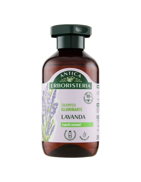 antica erboristeria shampoo 250ml - lavanda - illuminante - capelli normali: tuttocasashop.live: igiene e cura della persona