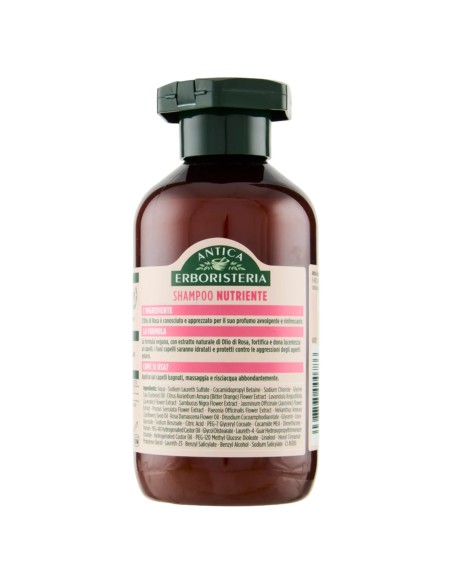 antica erboristeria shampoo 250ml - rosa - nutriente - capelli secchi: tuttocasashop.live: igiene e cura della persona