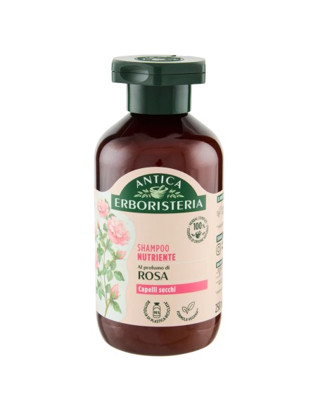 antica erboristeria shampoo 250ml - rosa - nutriente - capelli secchi: tuttocasashop.live: igiene e cura della persona