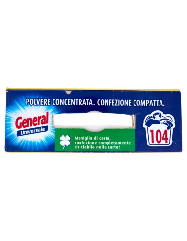 general detersivo lavatrice in polvere 104 misurini 4.68kg - 5in1 universale: tuttocasashop.live: prodotti per bucato e tessuti