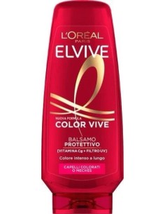 elvive l'oreal balsamo 400ml - color vive - capelli colorati o meches: tuttocasashop.live: igiene e cura della persona