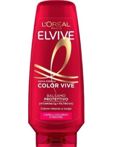 elvive l'oreal balsamo 400ml - color vive - capelli colorati o meches: tuttocasashop.live: igiene e cura della persona