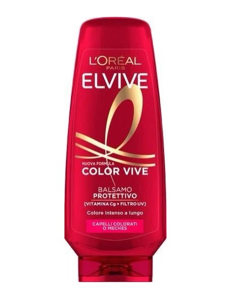 elvive l'oreal balsamo 400ml - color vive - capelli colorati o meches: tuttocasashop.live: igiene e cura della persona