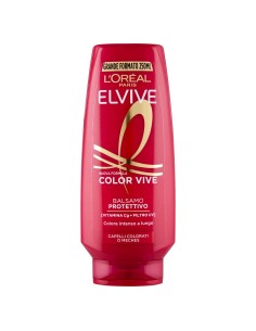 elvive l'oreal balsamo 250ml - color vive - capelli colorati o meches: tuttocasashop.live: igiene e cura della persona