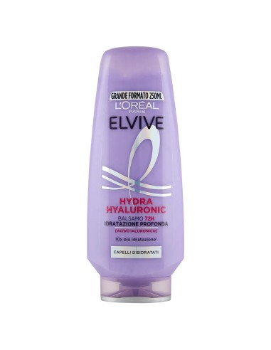 elvive l'oreal balsamo 250ml - hydra hyaluronic - capelli disidratati: tuttocasashop.live: igiene e cura della persona