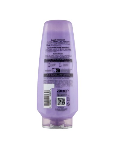 elvive l'oreal balsamo 250ml - hydra hyaluronic - capelli disidratati: tuttocasashop.live: igiene e cura della persona