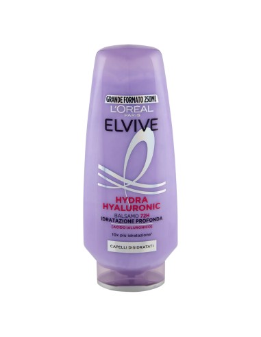 elvive l'oreal balsamo 250ml - hydra hyaluronic - capelli disidratati: tuttocasashop.live: igiene e cura della persona