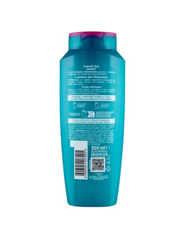 elvive l'oreal shampoo 300ml - fibralogy - shampoo volumizzante: tuttocasashop.live: igiene e cura della persona