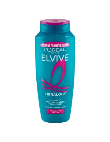 elvive l'oreal shampoo 300ml - fibralogy - shampoo volumizzante: tuttocasashop.live: igiene e cura della persona