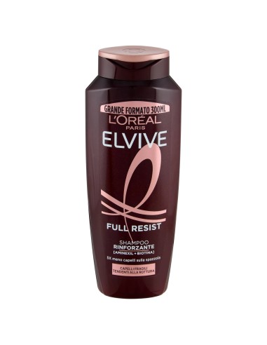 elvive l'oreal shampoo 300ml - full resist - shampoo rinforzante: tuttocasashop.live: igiene e cura della persona