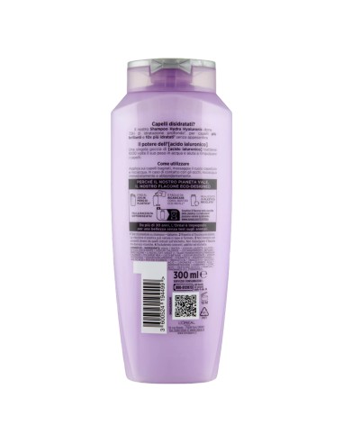 elvive l'oreal shampoo 300ml - hydra hyaluronic - idratazione profonda: tuttocasashop.live: igiene e cura della persona