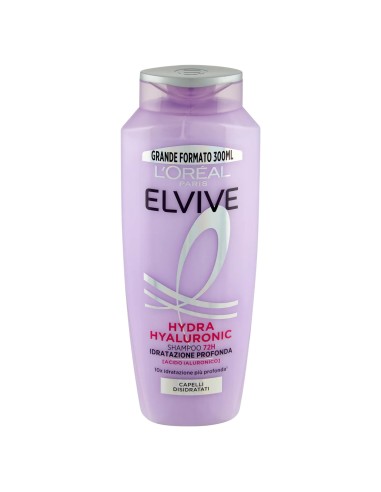 elvive l'oreal shampoo 300ml - hydra hyaluronic - idratazione profonda: tuttocasashop.live: igiene e cura della persona