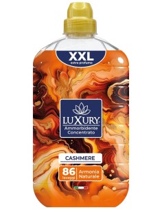 luxury ammorborbidente concentrato - 1800ml 86 lavaggi - cashmere: tuttocasashop.live: prodotti per bucato e tessuti