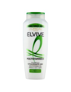 elvive l'oreal shampoo 300ml - multivitaminico volumizzante 2in1: tuttocasashop.live: igiene e cura della persona