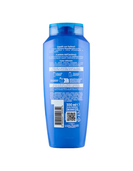 elvive l'oreal shampoo 300ml - anti-forfora riequilibrante: tuttocasashop.live: igiene e cura della persona