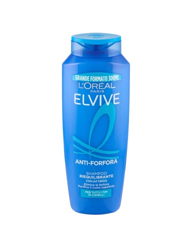 elvive l'oreal shampoo 300ml - anti-forfora riequilibrante: tuttocasashop.live: igiene e cura della persona