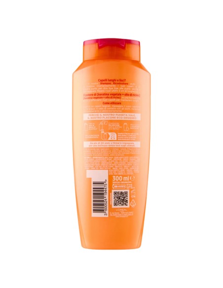 elvive l'oreal shampoo 300ml - dream long ricostruttore - capelli lunghi: tuttocasashop.live: igiene e cura della persona