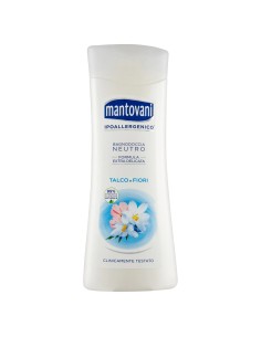 mantovani bagnodoccia 400ml - neutro extra delicato - talco e fiori: tuttocasashop.live: igiene e cura della persona