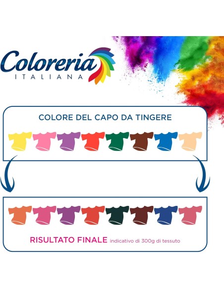 coloreria italiana colorante per tessuti - rosa romantico: tuttocasashop.live: prodotti per bucato e tessuti