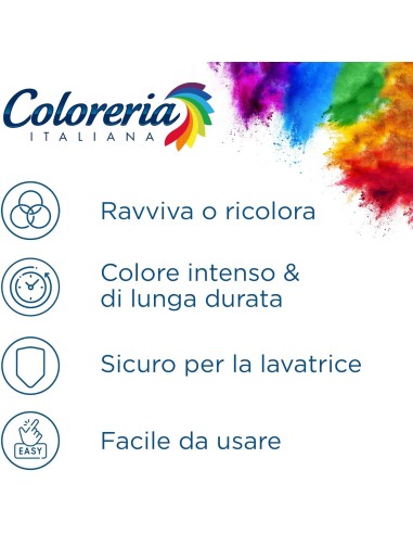 coloreria italiana colorante per tessuti - rosso tulipano: tuttocasashop.live: prodotti per bucato e tessuti