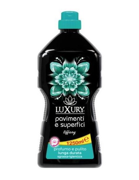 luxury detergente liquido per pavimenti - 1250ml - tiffany: tuttocasashop.live: pulizia e cura della casa