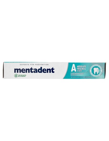 mentadent dentifricio - 75ml - alito puro - freschezza a lungo: tuttocasashop.live: igiene e cura della persona