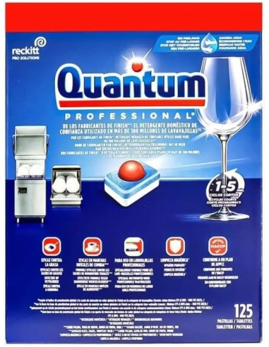 finish quantum professional - 125 tabs per lavastoviglie: tuttocasashop.live: pulizia e cura della casa