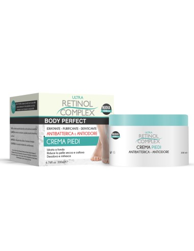 ultra retinol complex crema piedi 250ml - antibatterica antiodore: tuttocasashop.live: igiene e cura della persona