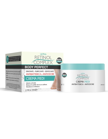 ultra retinol complex crema piedi 250ml - antibatterica antiodore: tuttocasashop.live: igiene e cura della persona