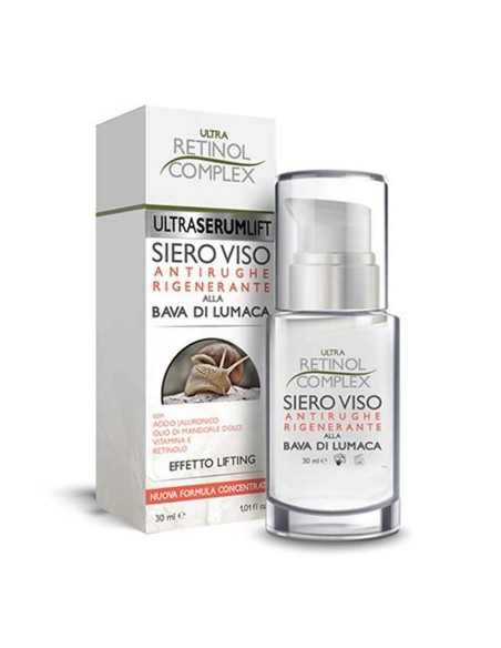 retinol siero viso 30ml alla bava di lumaca - antirughe rigenerante lifting: tuttocasashop.live: igiene e cura della persona