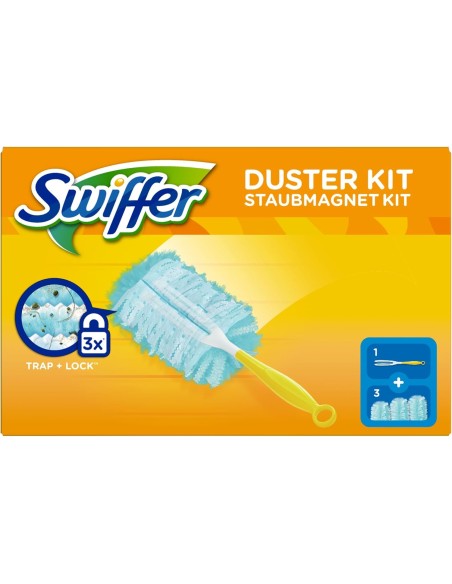 swiffer duster kit piuimino - 1 manico - 3 ricambi - 3x capture: tuttocasashop.live: pulizia e cura della casa