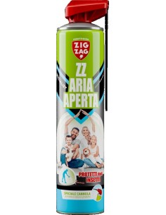 zig zag specialist aria aperta - 600ml - 2in1 esterni e interni - 8 ore: tuttocasashop.live: pulizia e cura della casa
