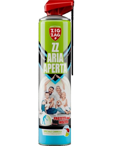 zig zag specialist aria aperta - 600ml - 2in1 esterni e interni - 8 ore: tuttocasashop.live: pulizia e cura della casa