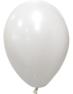 12 palloncini gonfiabili - 19x30cm - bianco - party feste: tuttocasashop.live: carta & monouso