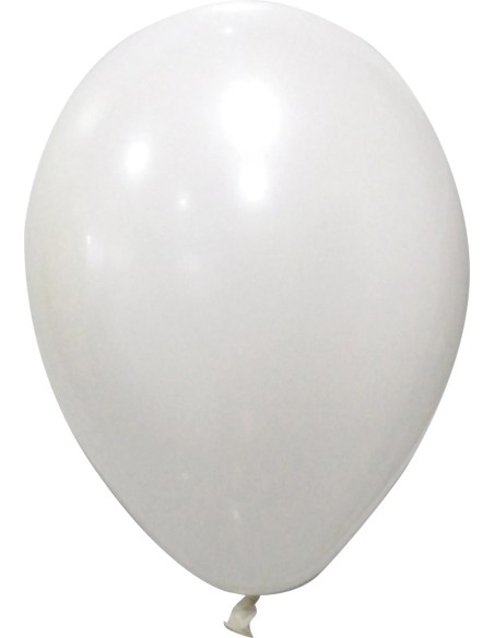 12 palloncini gonfiabili - 19x30cm - bianco - party feste: tuttocasashop.live: carta & monouso