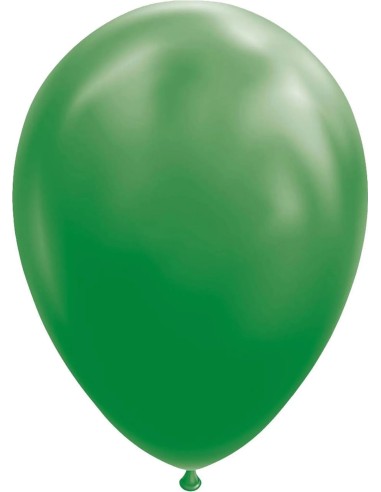 12 palloncini gonfiabili - 19x30cm - verde - party - feste: tuttocasashop.live: carta & monouso