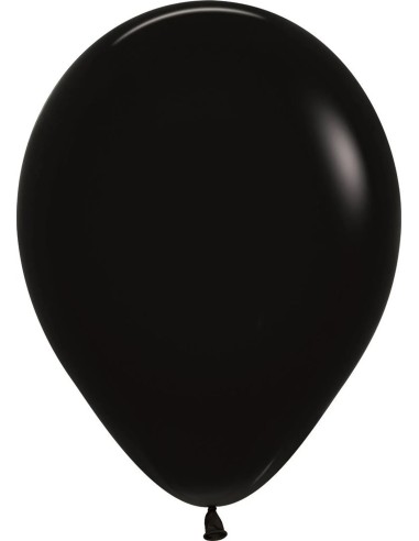 12 palloncini gonfiabili - 19x30cm - nero - party - feste: tuttocasashop.live: carta & monouso