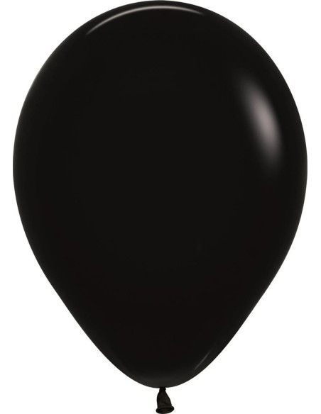 12 palloncini gonfiabili - 19x30cm - nero - party - feste: tuttocasashop.live: carta & monouso