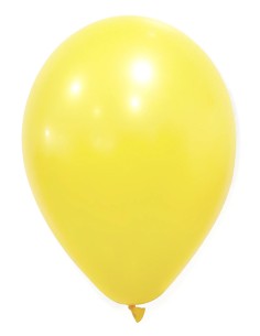 12 palloncini gonfiabili - 19x30cm - giallo - party - feste: tuttocasashop.live: carta & monouso